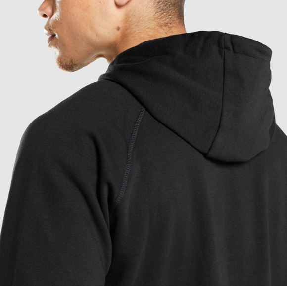 Gymshark Sharkhead Infill Black Hoodie UNISEX - Picture 4 of 12